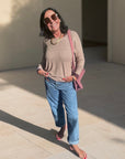 Stretch-Jeans mit Straight Leg