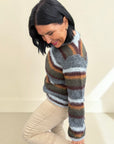 Pullover mit elegantem Streifenmuster