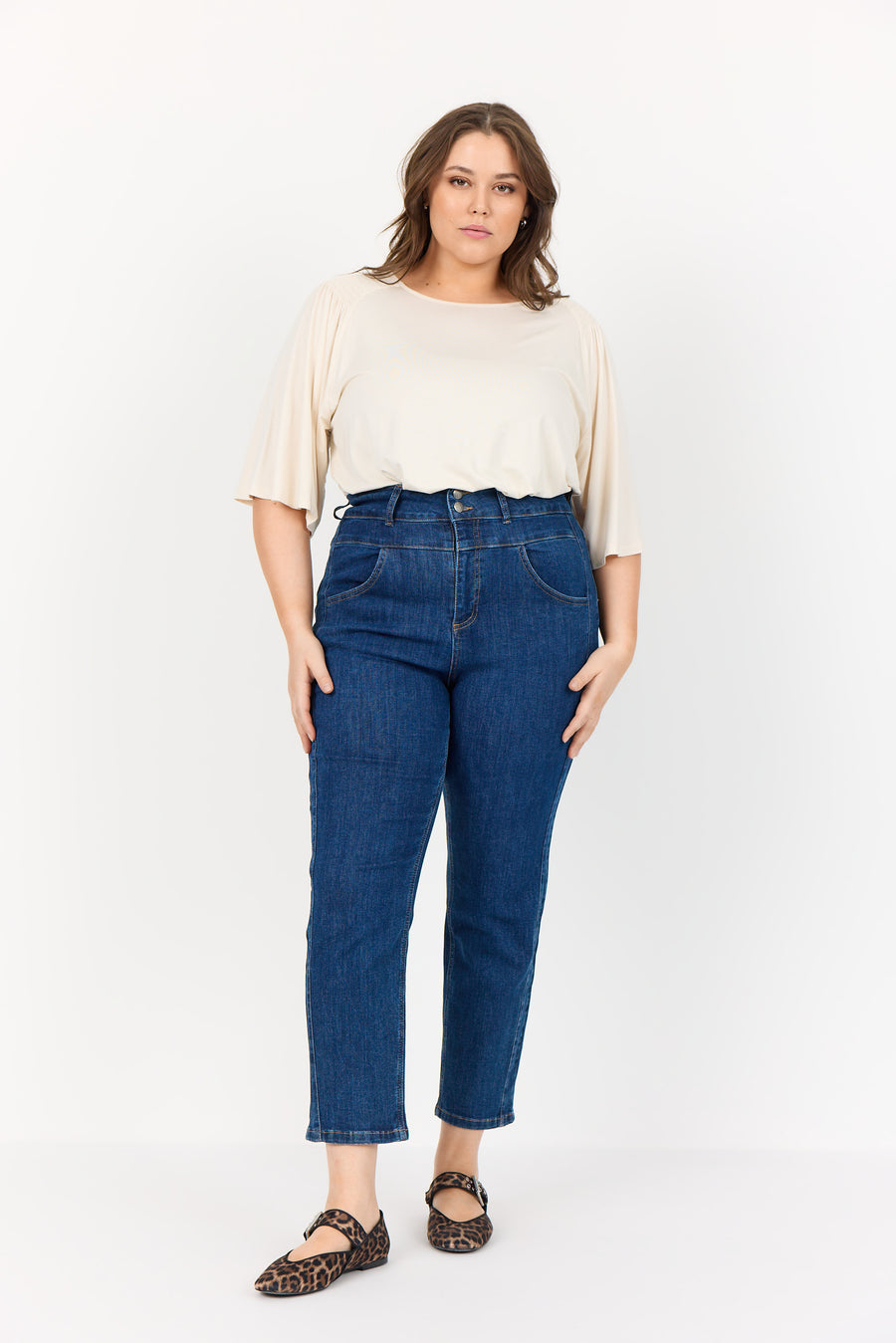Plus Size Jeans mit Stretch-Anteil