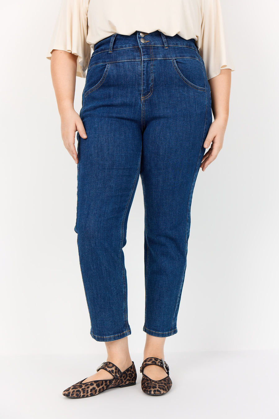 Plus Size Jeans mit Stretch-Anteil