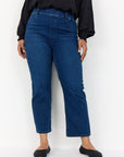 Plus Size Jeans in verkürzter Länge