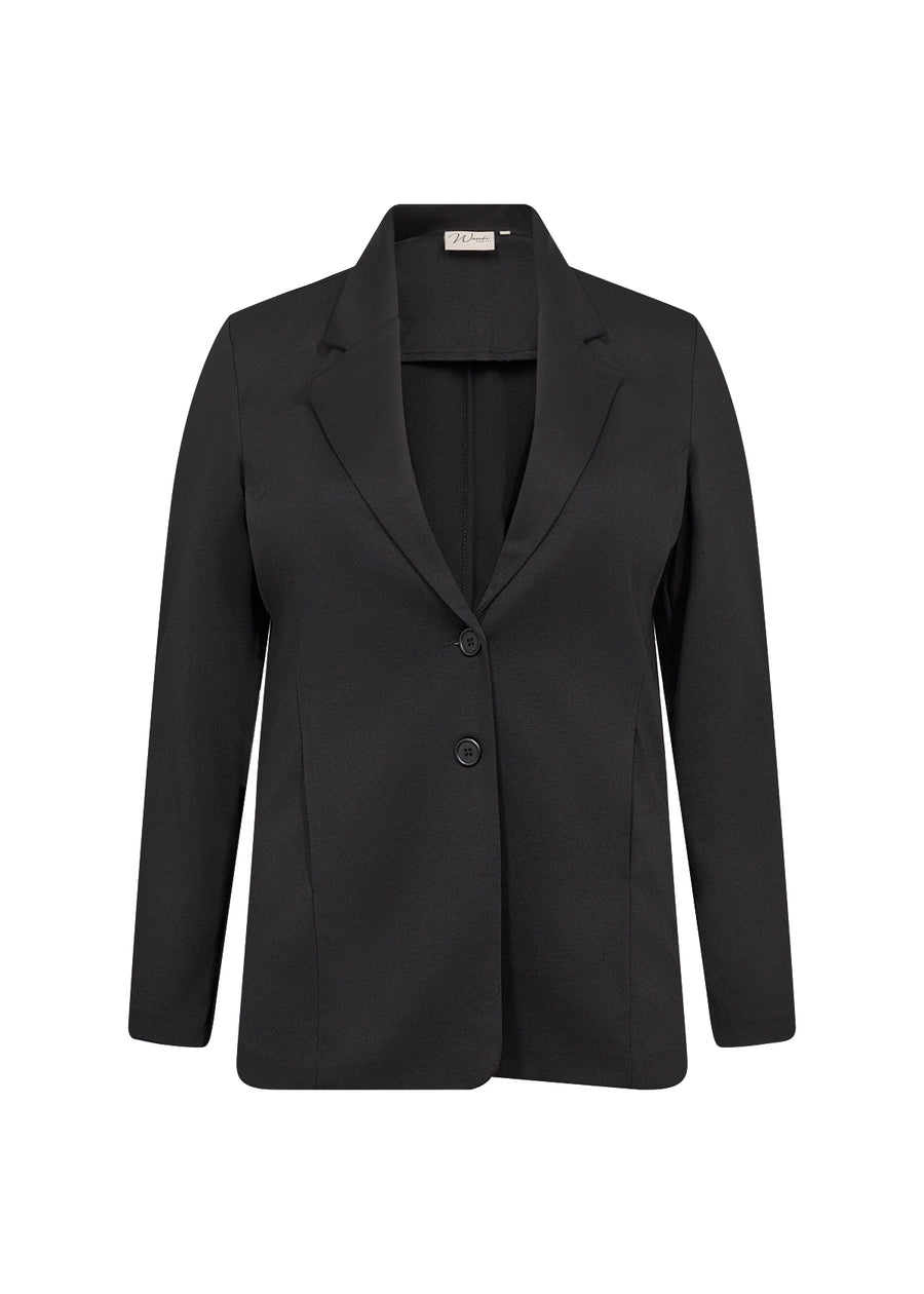 Stretch-Blazer in Schwarz NOOS