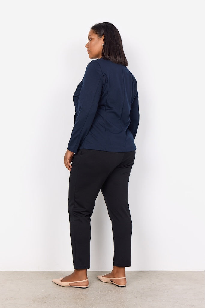 Stretch-Blazer in Navy PLUS SIZE