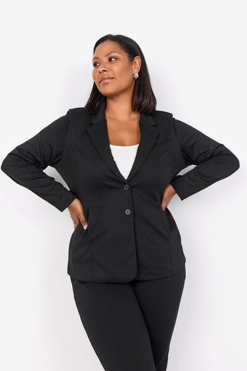 Stretch-Blazer in Schwarz NOOS