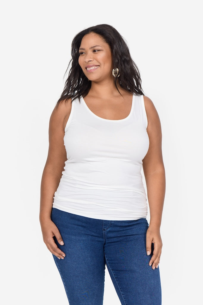 Plus Size Basic Top in 2 Farben