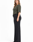 Plus Size Banu Hose in Schwarz