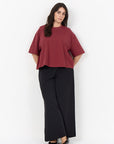 Edle Hose mit weitem Bein PLUS SIZE