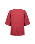 Plus Size Pullover mit 3/4-Ärmeln