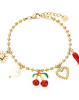 Cherry-Chili Armband