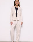 Basic Blazer in Creme